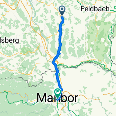 Kirchbach-Zerlach nach Ulica Heroja Staneta, Maribor