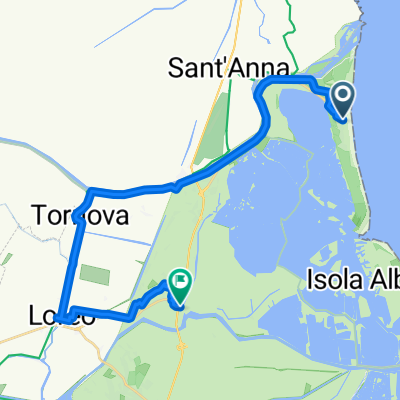 Rosolina Mare, Rosolina nach SS 309, Rosolina