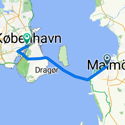 Od Malmo do København V