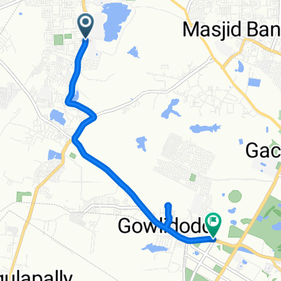 Nallagandla Road to C8GP+MPX