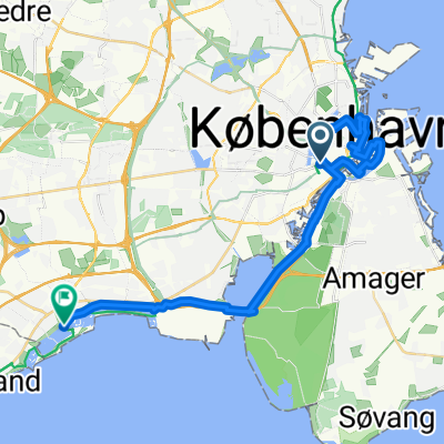 Od København V do Ishøj