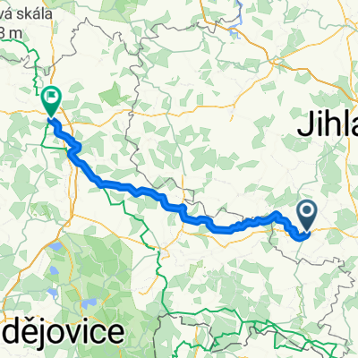 Jindřichův Hradec - Týnec nad Sázavou