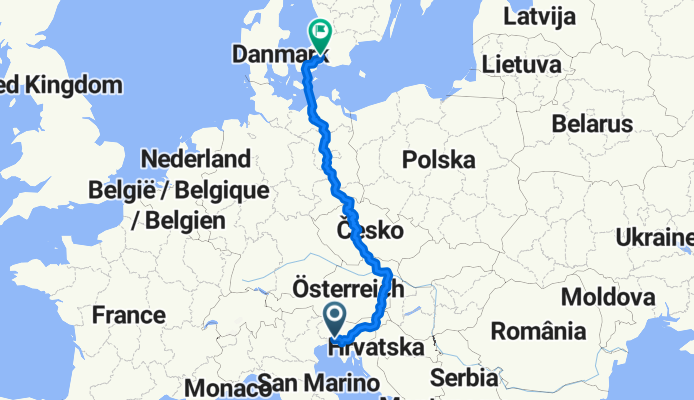 From Badhoevedorp to Copenhagen