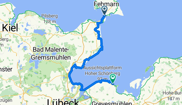 Od Fehmarn do Boltenhagen