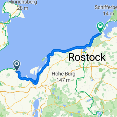 Od Boltenhagen do Ahrenshoop