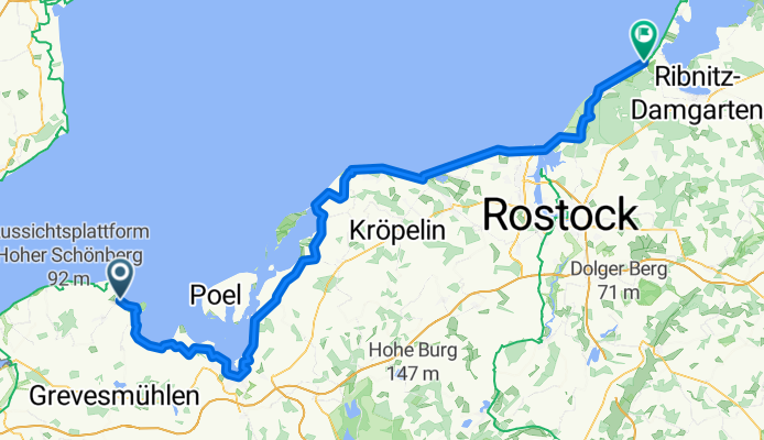 Od Boltenhagen do Ahrenshoop