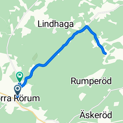 SMEDJEBACKEN to Sallanders väg 15A