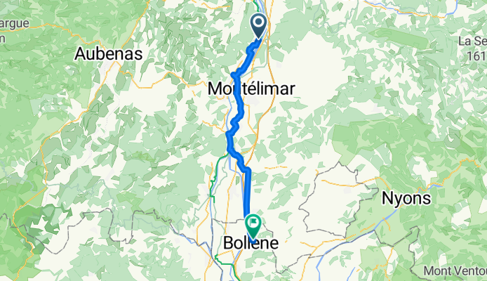 Cruas - Bollène