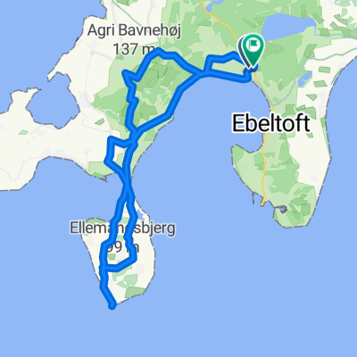 Cykelrute 11.09.25 Ebeltoft