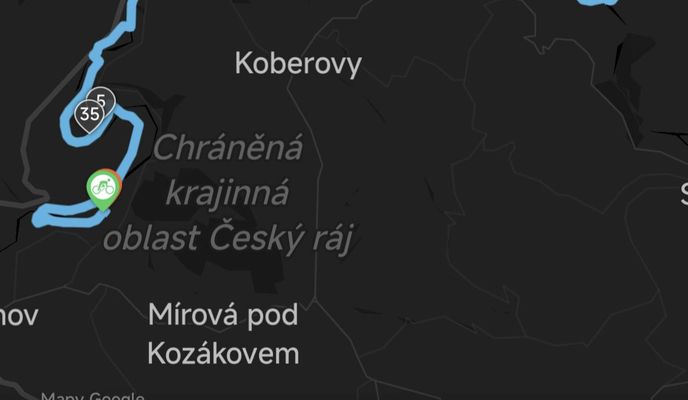 Foto 2 del percorso Bikemap "Trasa do Studentská"