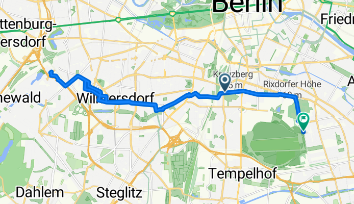 Bezirk Friedrichshain-Kreuzberg nach Herrfurthstraße