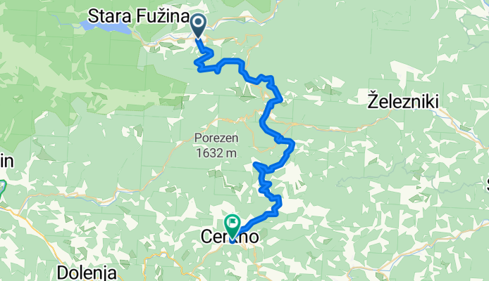 Da Bohinjska Bistrica a Čeplez