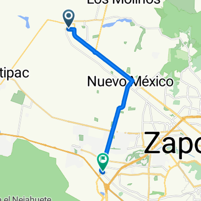 De Calle Zaragoza a Avenida Aviación