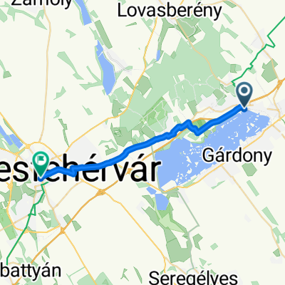 Velence - Székesfehérvár