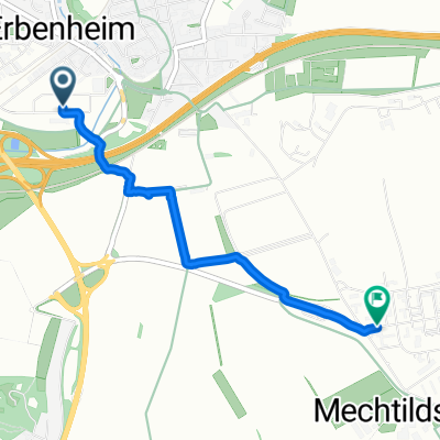 Zur Schleifmühle, Wiesbaden to Wiesbaden Centre, Wiesbaden