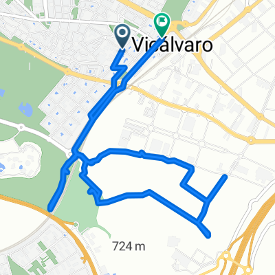 De Calle de Minerva a Calle de Villablanca