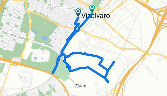 De Calle de Minerva a Calle de Villablanca