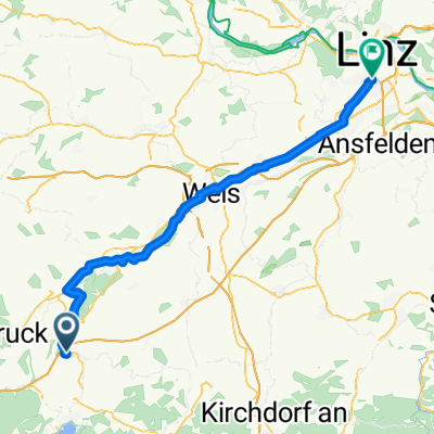 MidlifeCycle 2025 - Day 11 - Ride 1 - Ohlsdorf to Linz