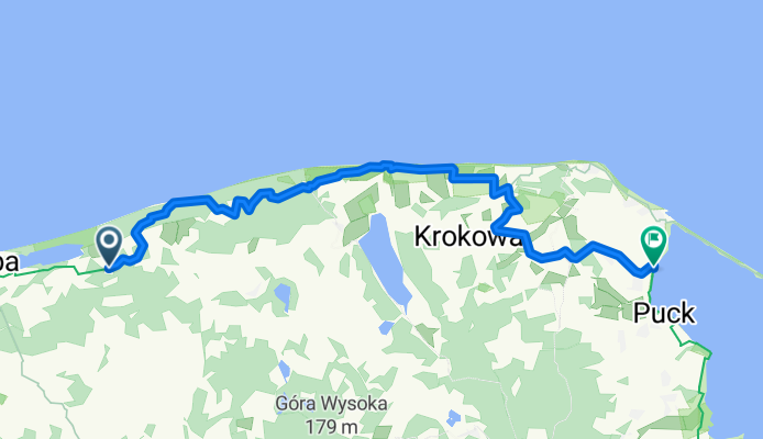 Łeba - Gnieżdżewo