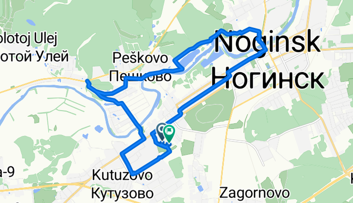 От Истомкинский 1-й проезд до Истомкинский 1-й проезд