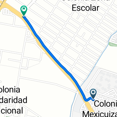 De Carretera Tenayuca Chalmita Col a Antonio Roanova