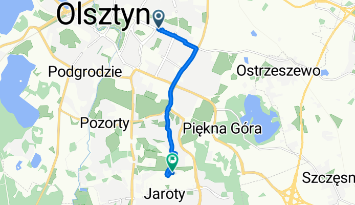 aleja Marszałka Józefa Piłsudskiego do Jana Boenigka