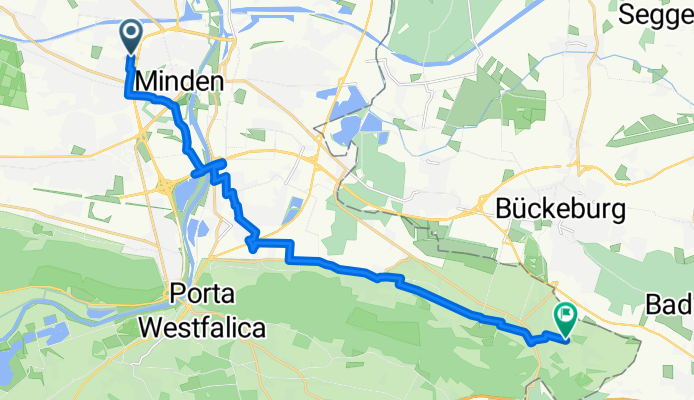 Hahler Straße 63A nach Barkser Straße