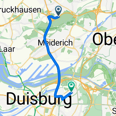 A42, Duisburg nach Malteserstraße, Duisburg