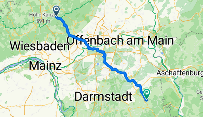 Glashütten - Groß-Umstadt