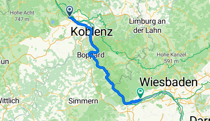 Andernach - Oestrich-Winkel