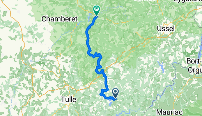Marcillac-la-Croisille to Bugeat - V87