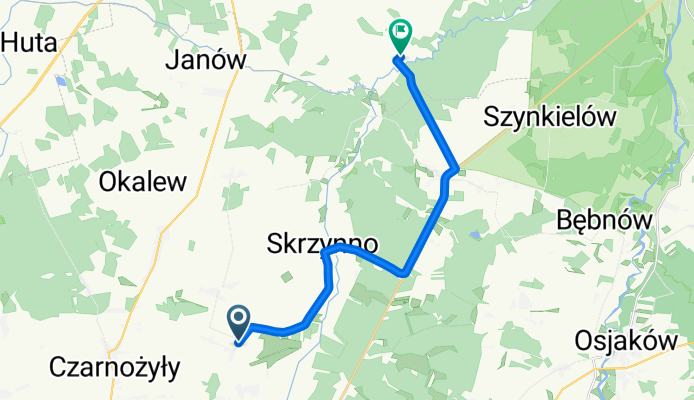 Gromadzice, Czarnożyły do Stolec, Złoczew