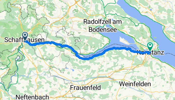 Schaffhausen - Kreuzlingen