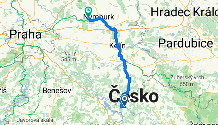 Ledeč n.Sáz. do Spojovací