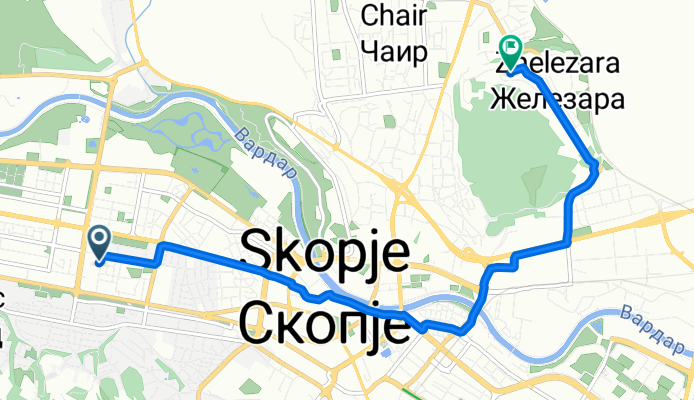 Drezdenska, Skopje to Zenička, Skopje