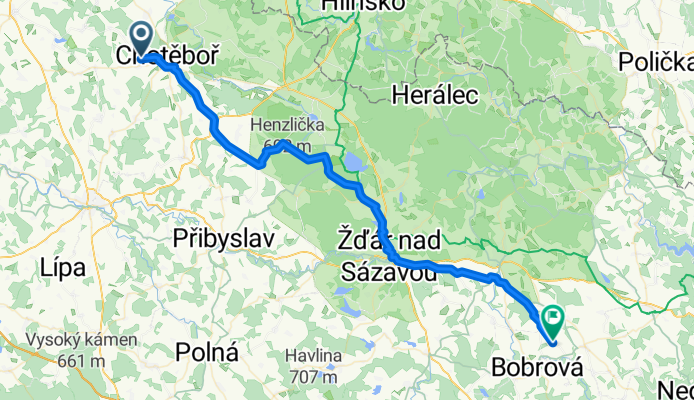 Chotěboř - Nové Město na Moravě
