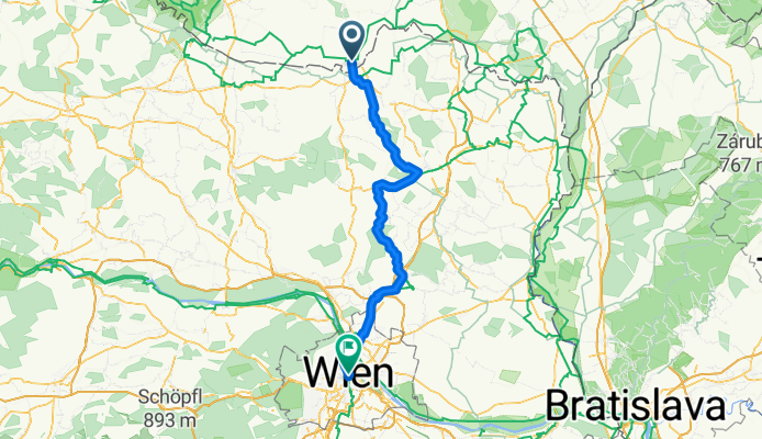 Hevlín - Wien