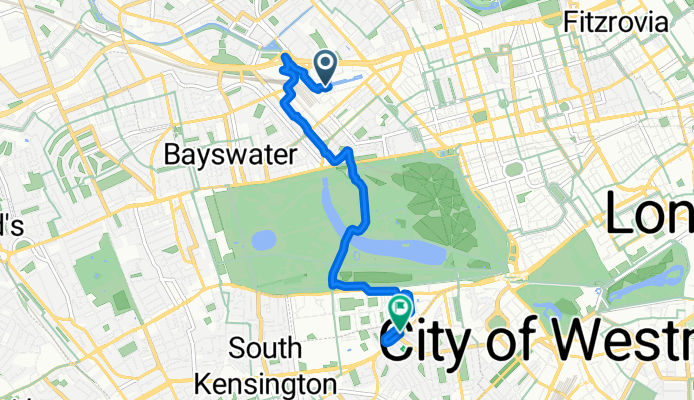 Montgomery House, London to Brompton Road, London