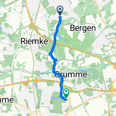 Flottmannstraße, Herne nach Stadionring, Bochum