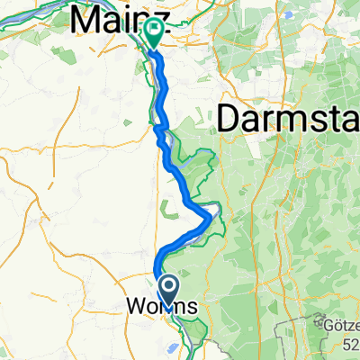 Tour: 5 Alternative Friedmar Worms, Gustavsburg