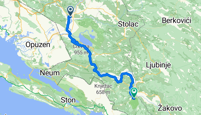 Cirina pruga 2.dio: Capljina - Zavala