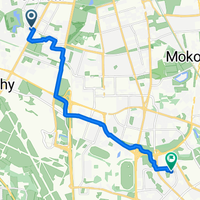 W Korotyńskiego, Warszawa do Zamiany, Warszawa