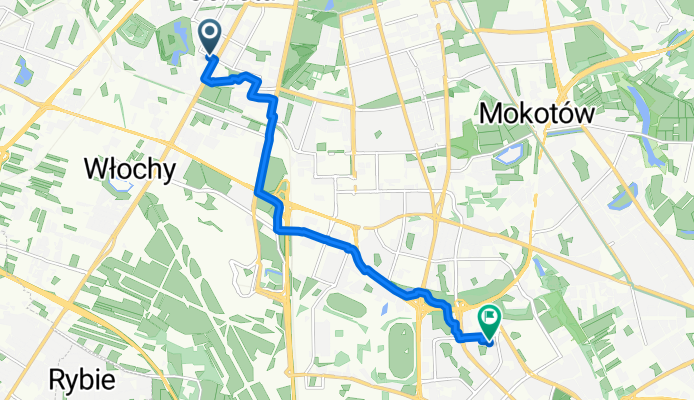 W Korotyńskiego, Warszawa do Zamiany, Warszawa