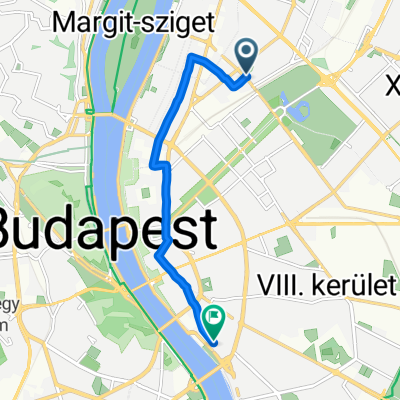 Dózsa György út to Lónyay utca