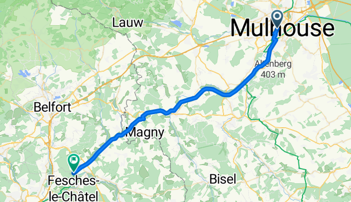 Mulhouse - Bourogne