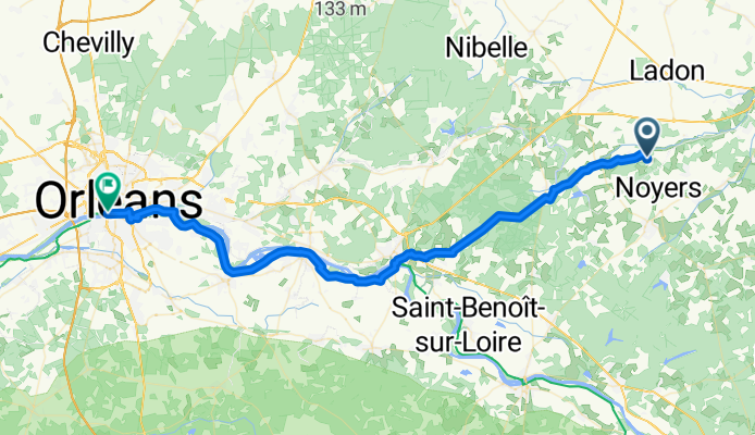 Lorris - Orléans