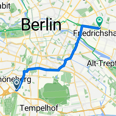 Sachsendamm, Berlin nach Karl-Marx-Allee, Berlin