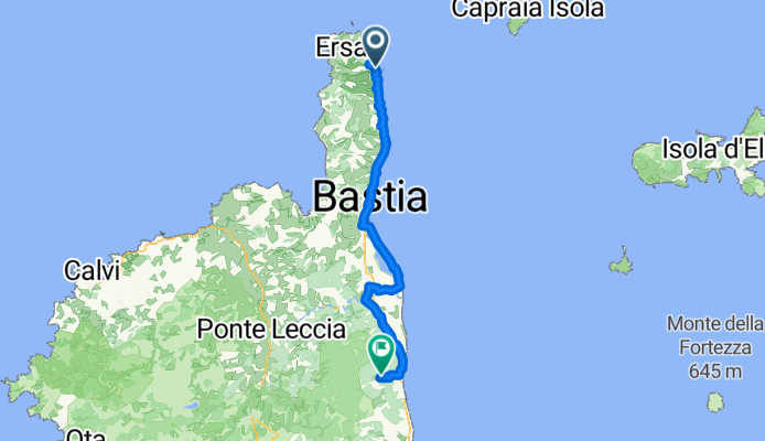 Von Tomino bis San-Giovanni-di-Moriani