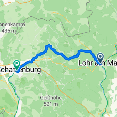 Lohr am Main - Aschaffenburg