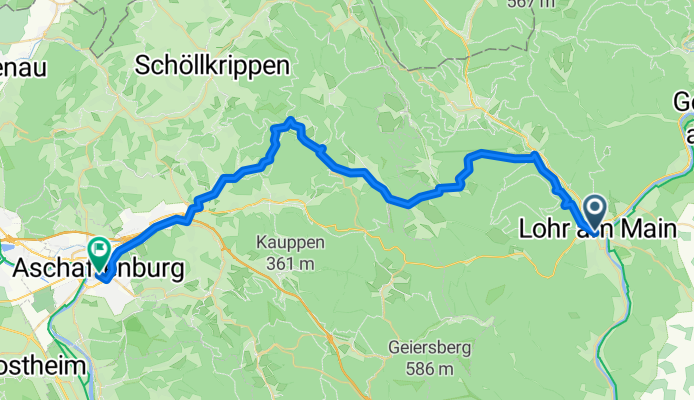 Lohr am Main - Aschaffenburg